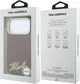 Чохол для смартфона Apple iPhone 18 Pro/17 Pro Karl Lagerfeld Grained with Resin Signature Logo MagSafe Burgundy (KLHMP18L6PWKSRSR) - зображення 8