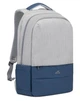 Рюкзак для ноутбука 17.3" Prater, Grey/Dark Blue, полиэстер RivaCase 000357024 - изображение 1