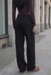 Женские спортивные штаны стаф черные на флисе зимние Staff ril black fleece S (404468) - изображение 5