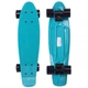 Пеніборд скейтборд бірюзовий чорний 3в1 із захистом і шоломом Fishskateboards 8603 Turquoise-Black - зображення 2