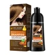 Шампунь-краска для волос SADOER Argan Oil Hair Color Shampoo Каштановый 500 мл, (Z1-04012) - изображение 1