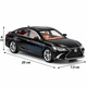 Машинка Lexus ES300 игрушка моделька металлическая коллекционная 20 см Черный (8281973) - изображение 2