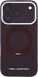 Чохол для смартфона Apple iPhone 18 Pro Max/17 Pro Max Karl Lagerfeld Ring Stand 360 Saffiano Classic Logo MagSafe Burgundy (KLHMP18X6PSARSKMR) - зображення 1
