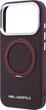 Чохол для смартфона Apple iPhone 18 Pro Max/17 Pro Max Karl Lagerfeld Ring Stand 360 Saffiano Classic Logo MagSafe Burgundy (KLHMP18X6PSARSKMR) - зображення 5