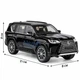 Машинка Lexus LX600 игрушка моделька металлическая коллекционная 21 см Черный (1059490) - изображение 2