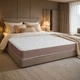 Ортопедичний пружинний матрац Family Sleep Chantilly Veluress Collection 160×200 см Білий з рожевим (НФ-00001721) - зображення 8