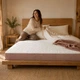 Ортопедичний пружинний матрац Family Sleep Chantilly Veluress Collection 160×200 см Білий з рожевим (НФ-00001721) - зображення 9