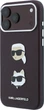 Чохол для смартфона Apple iPhone 18 Pro/17 Pro Karl Lagerfeld Saffiano with Karl & Choupette Heads Pins & Logo Burgundy (KLHCP18LPSWFDHPR) - зображення 2