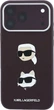 Чохол для смартфона Apple iPhone 18 Pro/17 Pro Karl Lagerfeld Saffiano with Karl & Choupette Heads Pins & Logo Burgundy (KLHCP18LPSWFDHPR) - зображення 3