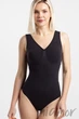 Боди корректирующий на широких бретелях Giulia BODY SLIP SHAPEWEAR S/M Черный - изображение 1