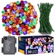 Гирлянда на батарейках Springos 5 м 50 LED 8 режимов CL4107 Mix - изображение 1