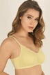 Мереживний бюстгальтер-топ 8011 Lora Iris лимон L - зображення 4