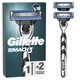 Станок для гоління чоловічий (бритва) Gillette Mach3 з 2 змінними картриджами - изображение 2