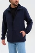 Кофта флісова чоловіча Norwin Tech Fleece синя, базова, тепла, з високим коміром L - зображення 5