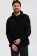 Кофта флісова чоловіча Norwin Tech Fleece чорний, базова, тепла, з високим коміром 5XL - зображення 1
