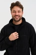 Кофта флісова чоловіча Norwin Tech Fleece чорний, базова, тепла, з високим коміром 5XL - зображення 3