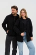 Кофта флісова чоловіча Norwin Tech Fleece чорний, базова, тепла, з високим коміром 5XL - зображення 6