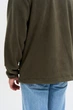 Кофта флісова чоловіча Norwin Tech Fleece оливкова, базова, тепла, з високим коміром L - зображення 7