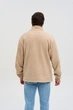 Кофта флісова чоловіча Norwin Tech Fleece бежева, базова, тепла, з високим коміром - зображення 2