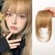 Накладная челка HairEtension, светло-русая - изображение 3