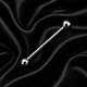 Стандартная серьга для индастриал Asteel шарики 5 мм довжина 30 мм - изображение 1