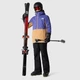 Мужская куртка The North Face Freedom Stretch Jacket, лыжная Коричнево-фиолетовый XXL Код: NF0A82VVOSX Cave Blue / Alder - изображение 4