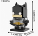 Конструктор MOOXI Brick Headz: Batman (148 детали) - изображение 2