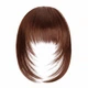 Накладная челка HairEtension, коричневая - изображение 1