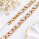 Браслет Xuping Jewelry 6мм длина 17-19см медицинское золото позолота 18К 2423 - изображение 1