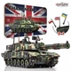 3D Пазл Конструктор Большой Механический Из Дерева TheGravix "Танк CHALLENGER 2" 40 cм! - 778 детали! - изображение 1