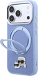 Etui na smartfon Apple iPhone 18 Pro Max/17 Pro Max Karl Lagerfeld Ring Stand 360 Karl & Choupette Heads Pin MagSafe Light Blue (KLHMP18XPSRSKCHB) - obraz 2