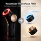 Комплект масажер для обличчя TheraFace PRO 8-в-1із LED-світлотерапією та перкусією та насадками Hot & Cold , чорний ( TF02226-011 ) - изображение 1