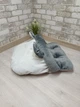 Лежак норка з капюшоном для котів та собак Animals_joy М 70*60 cм (036) - зображення 4