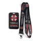 Бейдж з ремінцем на шию Umbrella Corporation Resident Evil — картхолдер для карток, перепусток та ID-карт, чорний - зображення 4