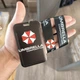 Бейдж с ремешком Umbrella Corporation Resident Evil — вертикальный картхолдер, держатель для карт и пропусков, черный - изображение 2