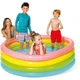 Дитячий надувний басейн Intex 56441 Sunset Glow 168х46 см, круглий на 4 кільця, 770 л, для двору й дачі, дітям від 3 років - зображення 4