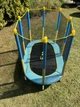 Батут манеж 170x107 см овальний з сіткою WCG Oval - изображение 9