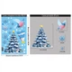 Новорічний декор для вікон та дзеркал Christmas Window Stickers (BQ 534+535) - изображение 3