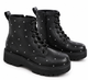Подростковые ботинки для девочки Skechers Gravlen HI черные 34 (2020345032205) (23 см) - изображение 4