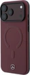 Etui na smartfon Apple iPhone 18 Pro Max/17 Pro Max Mercedes-Benz Leather 3D MagSafe Burgundy (MEHMP18X25PEMMOR) - obraz 2