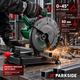 Отрезная пила по металлу PARKSIDE PMTS 180 B2 1280 Вт 7700 об/мин Торцовочный станок с глубиной реза до 50 мм Дисковая пила 180 мм - изображение 3