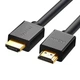 Кабель мультимедийный HDMI M to HDMI M 10.0m HD104 black Ugreen (10110) - изображение 1