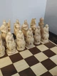 Эксклюзивный набор деревянных шахматных фигур «Рыцари» — резные фигуры в средневековом стиле - изображение 9