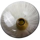 Фруктовница стеклянная "Gold & Grey" 34 см на золотой ножке Yiwu HP-34-119 - изображение 3