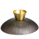 Фруктовница стеклянная "Gold & Grey" 34 см на золотой ножке Yiwu HP-34-119 - изображение 5