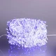 Гірлянда Нитка вулична 100 м 1000 LED з 8 режимами IP65, Світлодіодна новорічна гірлянда на білому проводі від мережі для підсвічування дерев, фасаду, огорожі, тераси, вітрин та святкового декору, Синій - зображення 8