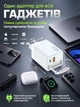 Сетевое зарядное устройство LEXEGO 65W быстрая зарядка GaN PD QC3.0 с выдвижным USB Type-C кабелем 65см для телефона универсальный блок питания для Samsung Xiaomi iPhone самсунга для ноутбука планшета белый (RC65-W) - изображение 4