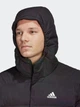 Мужской пуховик Adidas Helionic Hooded Down M Black HG8751 - изображение 4