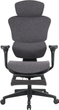 Кресло офисное OfficePro Jade OC970B Fabric эргономичное Black - изображение 2