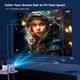 Проектор Magcubic HY350 2/32GB с аэропультом и голосовым поиском, Android 14, Allwinner H726, 580 ANSI, Full HD 1080p, поддержка 8K, Wi-Fi 6, BT 5.4, автофокус, IPTV + промокоди на ТВ в подарок - изображение 6
